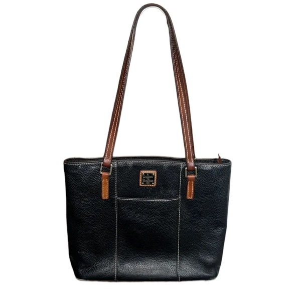 Dooney & Bourke Handbags - Dooney & Bourke Medium Lexington Purse Black pebbled Leather Shoulder Handbag